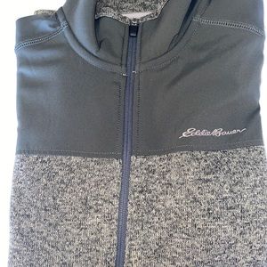 Mens Eddie Bauer full zip sweater pullover